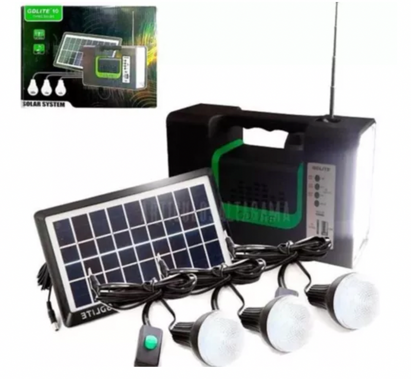 ¡Compre 2 por el precio de 1! Kit Solar Baterluz